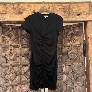 Superdown black t shirt dress